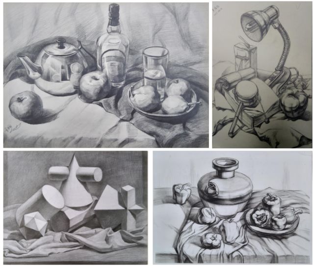 建筑加試學員作品