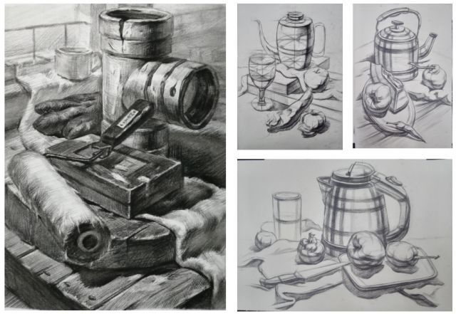 建筑加試學員作品