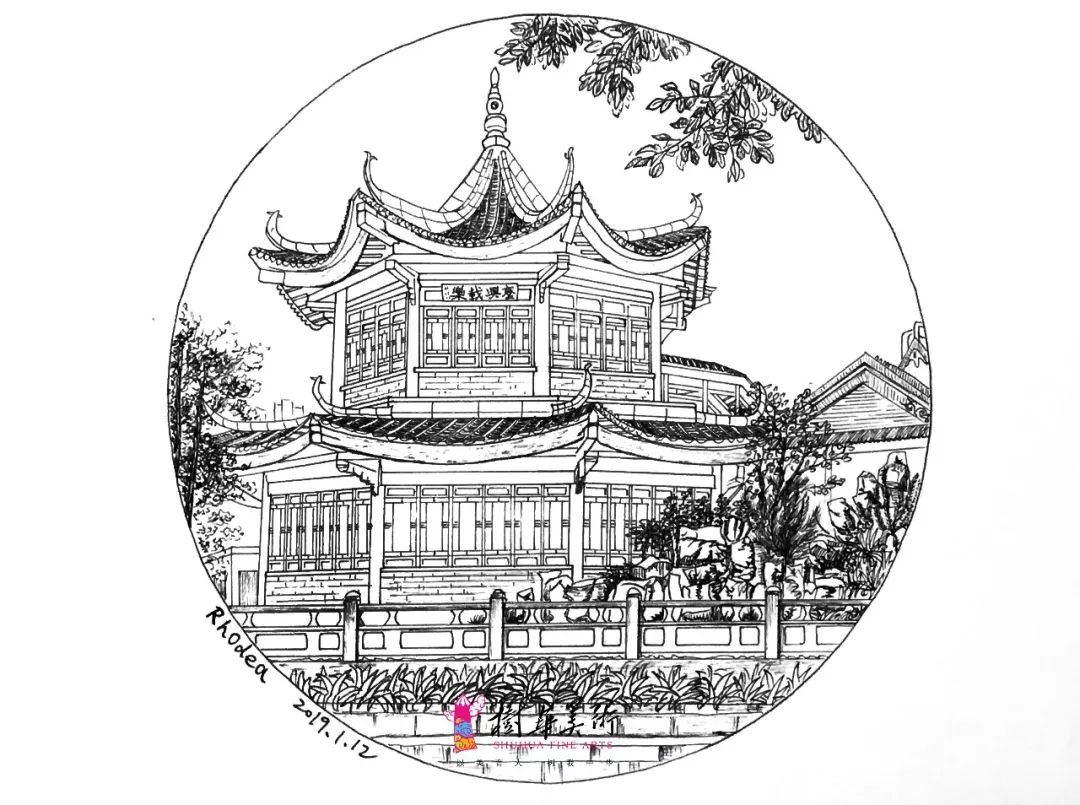 建筑加試學員作品