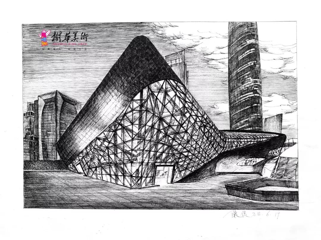 建筑加試學員作品