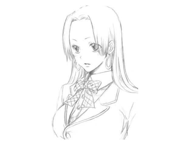 廣州樹華美術(shù)培訓(xùn)：素描畫人物女孩簡單教程