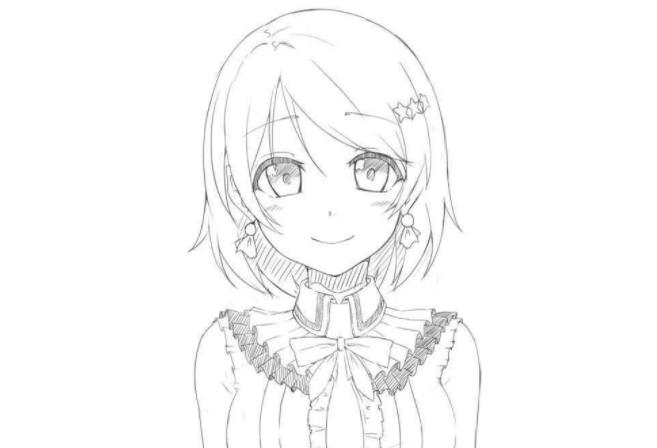 廣州樹華美術(shù)培訓(xùn)：素描畫人物女孩簡單教程